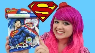 Superman Magic Ink Coloring & Activity Book Imagine Ink | KiMMi THE CLOWN