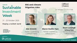 ESG and climate litigation risks