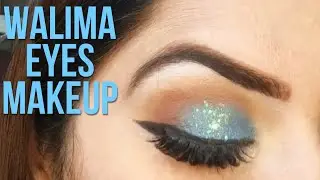 Walima braid eyes makeup tutorial step by step for biggner easy method.. 