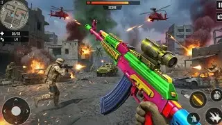 Fps Shooting Mission Gun Games - Offline Gun Game - Android Gameplay