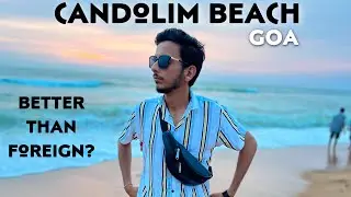 Candolim beach goa | Baga beach night view | Goa top 10 places to visit