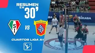 🏐Resumen en 30': Stadio Italiano vs Excelsior - Cuartos de Final Liga A1 Varones 2025