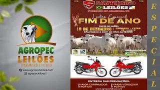 Agropecleiloes - LEIL&Atilde;O ESPECIAL FIM DE ANO | SANTHYAGO LEIL&Otilde;ES - FORMOSO DO ARAGUAIA-TO|18/12/2023.
