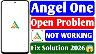 Angel One Chart Not Opening 😱 | Chart Problem Fix 2026 | Angel One App Not Working Solution