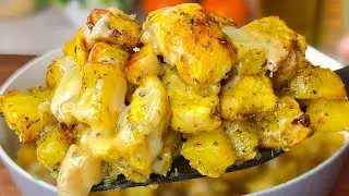 Картофель с сыром: быстро и просто 🌟😋
