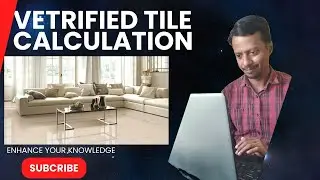 Vitrified Tile Calculation Revealed #tile #tiling