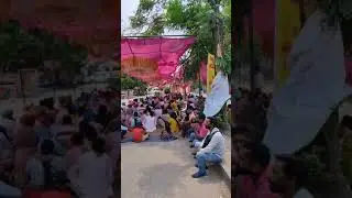 Protest At Punjab School Education Board Head Office Chandigarh#maketeacherregular