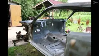 S1E4 1971 Plymouth Duster Restoration - Blasting rusty body parts