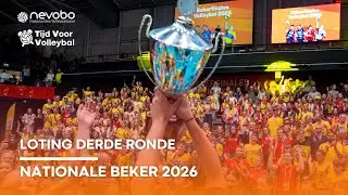 LIVE: loting DERDE ronde NATIONALE BEKER 2026 🏐🏆 | Tijd Voor Volleybal