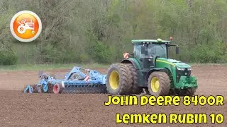 Tillage 2025 | John Deere 8400R & Lemken Rubin 10/600 KUA disc harrow