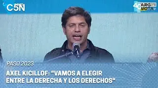 El DISCURSO de AXEL KICILLOF tras su TRIUNFO en las PASO