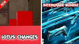 NEW LOTUS CHANGES LEAKS AND NEW SKIN BUNDLE INTERGRADE | VALORANT
