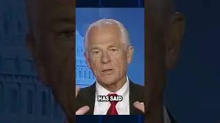 Trump advisor Peter Navarro wants Trump to get a Nobel prize in economics #shorts