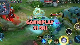 Gameplay Xi Shi Honor Of Kings Hero Global China Server Top Skill Combo Mage Mid Lane HOK XUJIN