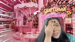 FUI NA CAFETERIA ROSA MAIS FAMOSA DE S&Atilde;O PAULO!