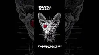 FAMILY MATCH! Perfect looks. Perfect match. #QWX2 #FamilyMatch #streetwear  #oversized #sets