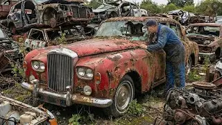 ASMR Car Restoration! Full restoration of a 1963 Bentley S3 Continental from badly rusted to new