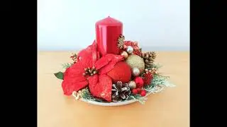 Christmas centerpiece #christmas #christmasdecorations  #decoratiuni #aranjamente
