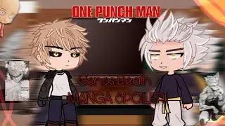 || OPM react to Garou vs Genos And Genos Death || One Punch Man Chapter 166 Fan Animation