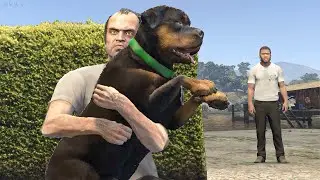 GTA V - Trevor Kidnapped Chop from Franklin