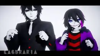 【MMD x Creepypasta】- Ninja Re Bang Bang - 【James x Nathan】