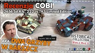 Recenzja: COBI 2656 Sd.Kfz. 222 vs TKS Limited Edition