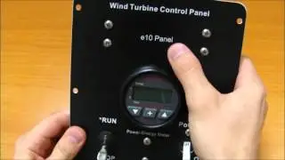 eRV e10 Wind Generator Control Panel