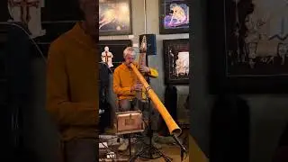 Bob Culbertson on the Chapman stick & didgeridoo Kelseyville, CA. May 12, 2023