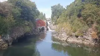 The Dam, Gorge and Mill in St. George, NB 