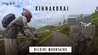 Riding the road that leads to Kinnakorai, the last village of Tamil Nadu. #vlog #motovlog #explore