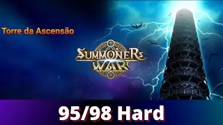 Summoners War Sky Arena Toa Hard time Farmavel 95/98