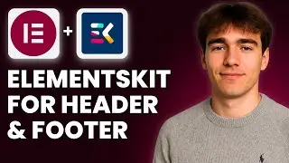 Как создать заголовок и нижний колонтитул в Elementor с помощью ElementsKit (Учебное пособие 2026)