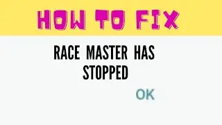 #racemaster RACE MASTER HAS STOPPED WORKING 🏎️🏎️, HOW TO FIX | FING 24 😌🆒