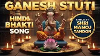Ganesh Stuti 🙏 | Hindi Bhakti Song | Manoj Tandon x Chola AI Studios