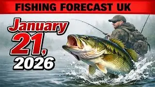 FISHING FORECAST in the UK for 21 January 2026 - Drop Everything and Go Fishing!