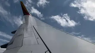 Southwest Airlines 737-700 landing in Baltimore Washington BWI KBWI