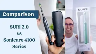 SURI 2.0 vs Philips Sonicare 4100 Series Electric Toothbrush