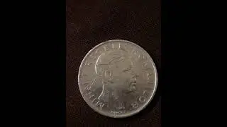 Монета королества Румыния 100 лей 1943 года. 100 LEI ROMANIA - 1943-1944 г.г.