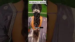 Makeup Magic | Braid Hairstyle | Makeup | VH BEAUTY ROOM | #makeup #hairstyle #vhbeautyroom #shorts