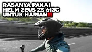 HONEST TESTIMONY USING ZEUS ZS 613C HELMET #helmet #zeushelmet #touring