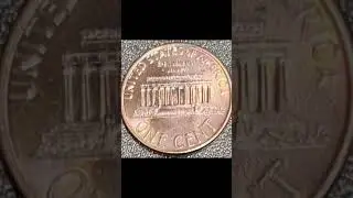 1996 D1 Cent Lincoln Memorial Close AM US Coin #coin #collectible #coinhunting #collection #coinbase