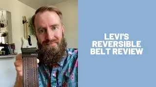 Levi's Reversible Belt is Well-Made/Sturdy!