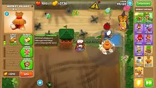 BTD6 - Firing Range - Double HP MOABS - No Monkey Knowledge Guide