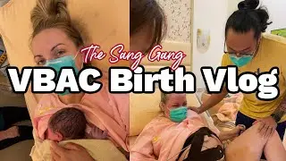 VBAC Birth Vlog *RAW & REAL* 2021 in TAIWAN | The Sang Gang