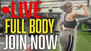 🔴 LIVE FULL BODY WORKOUT | LIKE CHALLENGE AT END