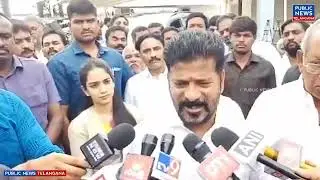 Revanth Reddy Reaction On Nagarjuna Sagar Dam Issue | Public News Telangana