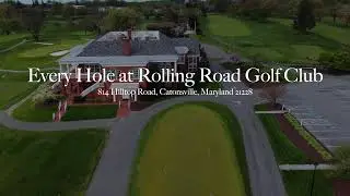Every Hole at Rolling Road Golf Course in Catonsville, MD