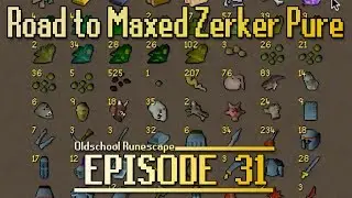 OSRS: Road To Maxed Zerker Pure - Episode #31 - LOOT FROM 85-90 SLAYER