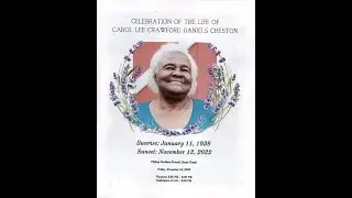 Carol Lee Crawford Daniels Cheston