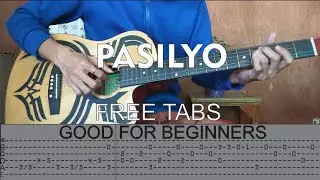 PASILYO - sunkissed lola Guitar Tutorial fingerstyle with FREE TABS